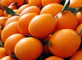 Fresh oranges